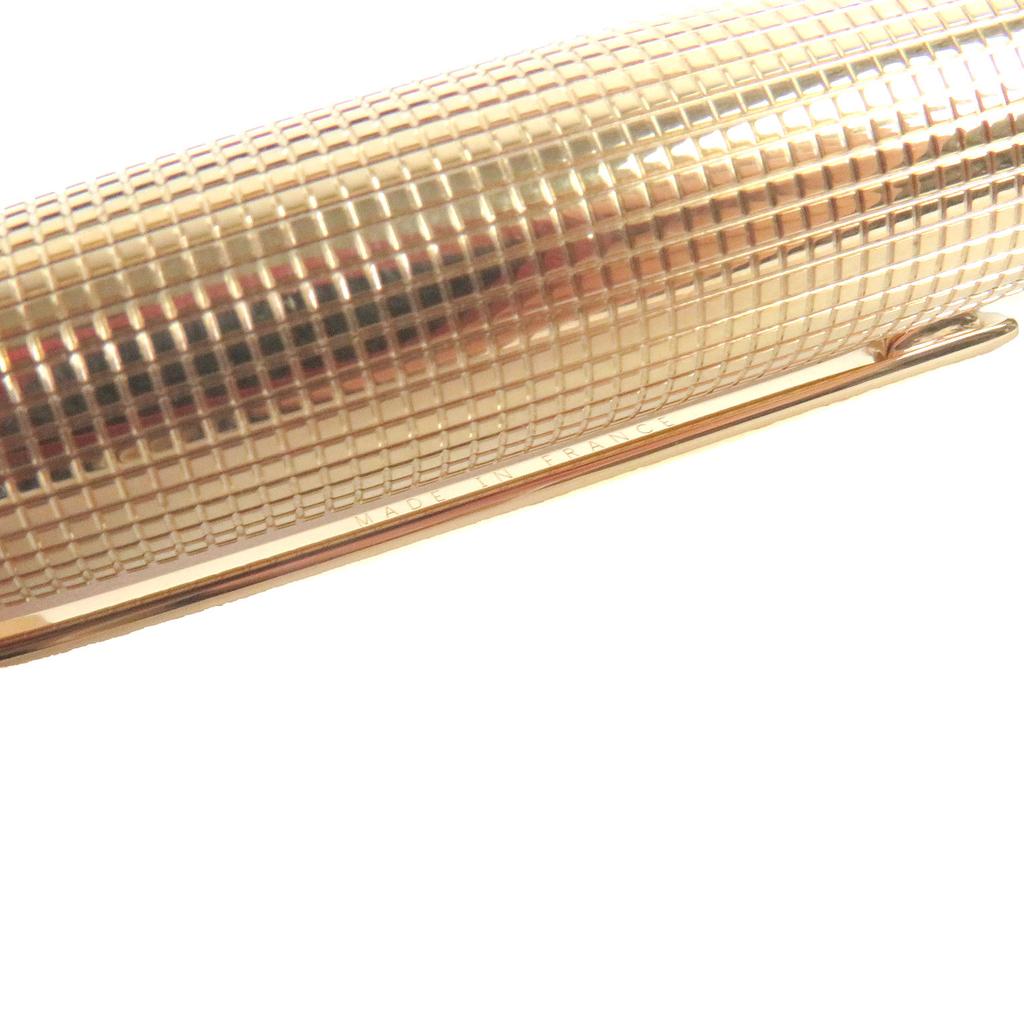 Excellent LOUIS VUITTON fountain pen Dock lacquer Cap type Green Gold 750 mens Used