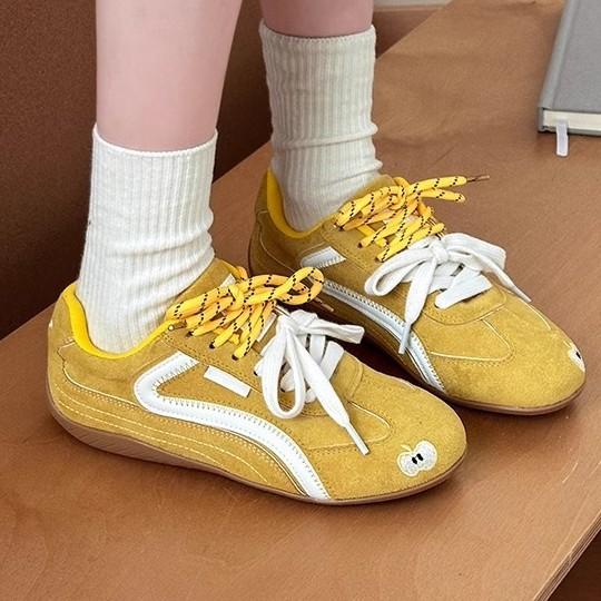 Cartoon Forrest Gump shoes women's spring 2025 new retro flat-bottomed versatile sports training shoes breathable casual board shoes