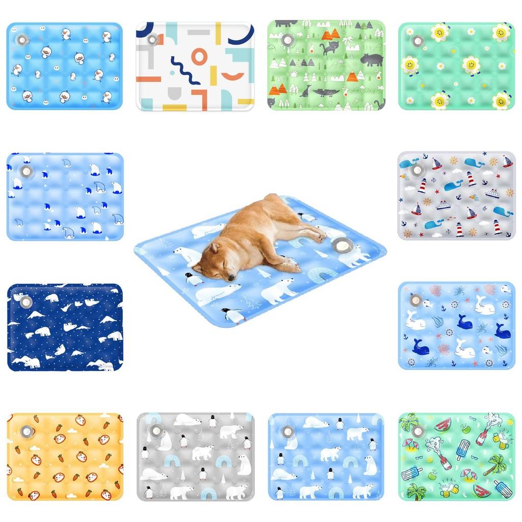 Dog Ice Cooling Mat Pvc Water Ice Pad For Summer Pets Keep Cool And Hydrated
