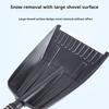 Car Snow Shovel Adjustable Length Foldable Emergency Snow Shovel for Car Portable