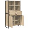 Sideboard 2 pcs Sonoma 81 x 36 x 150.5 cm engineered wood