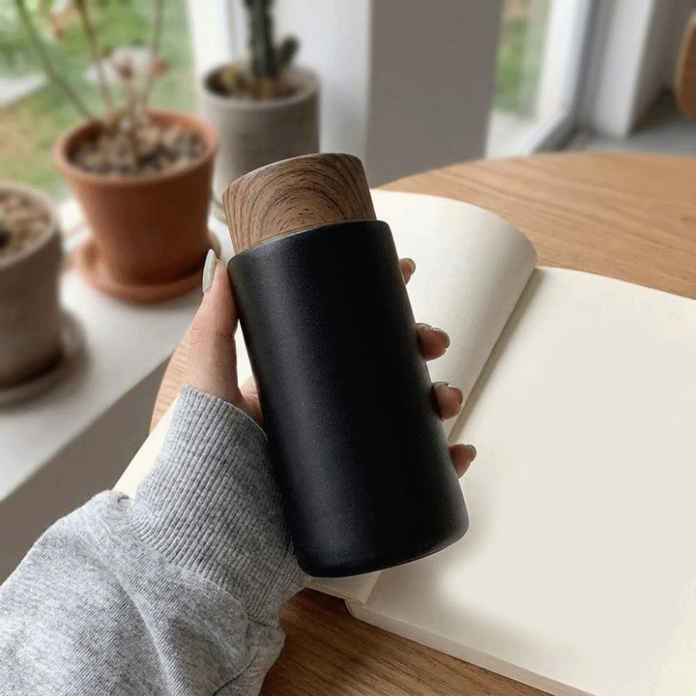 Mini Stainless Steel Thermos Mug Leak-Proof Tea Brewing Cup Drinkware Thermal Water Bottle Outdoor