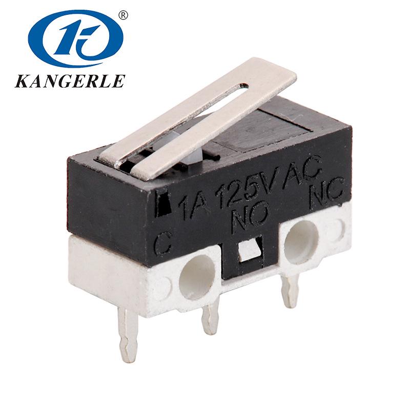 High-Temperature Resistant Miniature Micro Switch with Long Handle and Various Pin Header Lengths