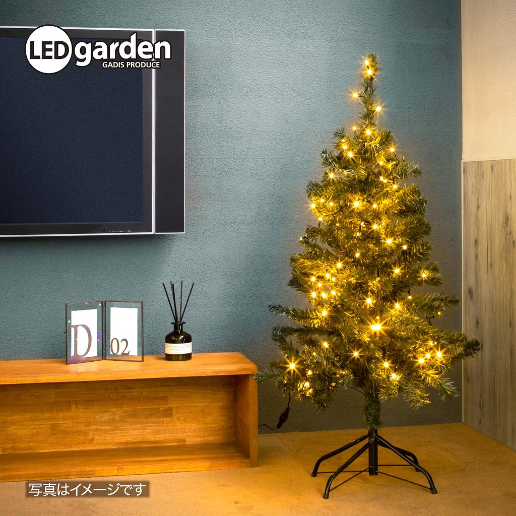 Takasho Garden Light, Irodori Premium String Light, 100 Bulbs, Total Length: Approx. 7.2m, Champagne Gold & French Mix, Outdoor Illumination,