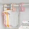 Set of 8 Wardrobe Dividers Wooden Separator Set Baby Clothing Size Age Dividers