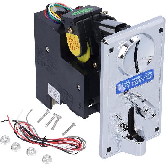 Acceptor, CPU Comparison Electronic Selector Operated Timer Controller for Game Vending Machine(Silver Gray)