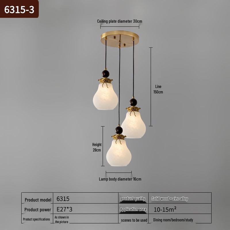 Modern Chinese Spiral Chandelier for Duplex Villas and Restaurants