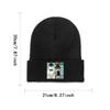 SPY X FAMILY  Anya Heh Knitted Caps for Women Unisex Beanie Winter Hats Polyester  Warm Melon Cap