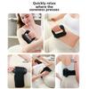 Waist and abdominal muscle relaxation vibration massager, multi-stage adjustable electric fascia ring, mini shaking machine