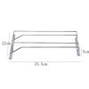 Red Wine Glass Goblets Hanger Racks Stainless Steel Shelving Organizer Upside Down Stemware Home Bar Pub Holders 2024 New