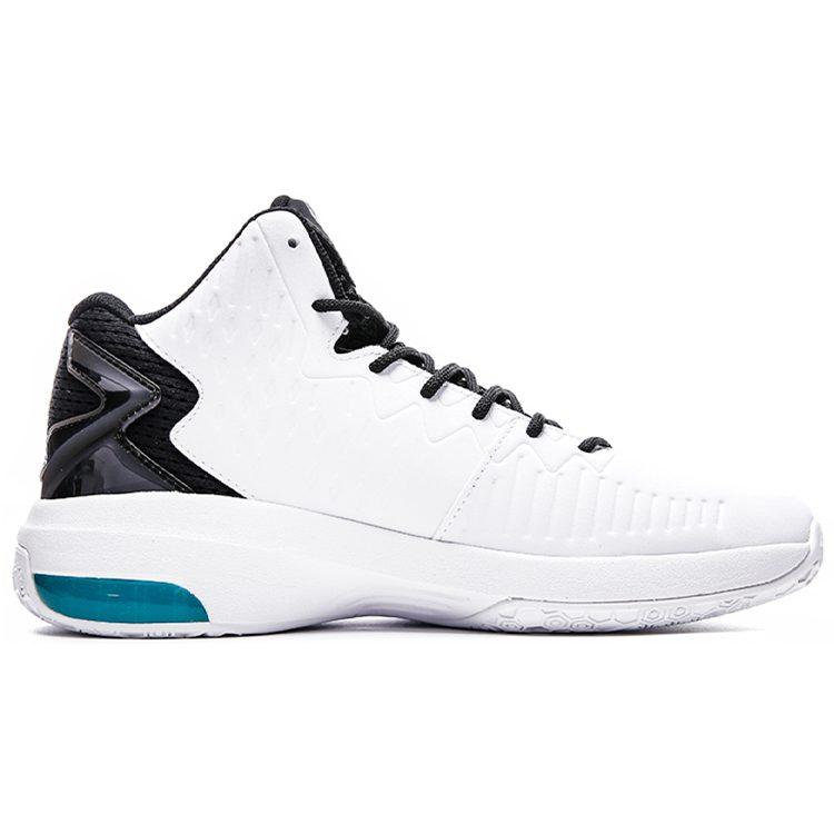 Anta KT3 KT Cushioning Slip Resistant Abrasion Resistant High top Basketball Shoes Men's White Black 11741105-9
