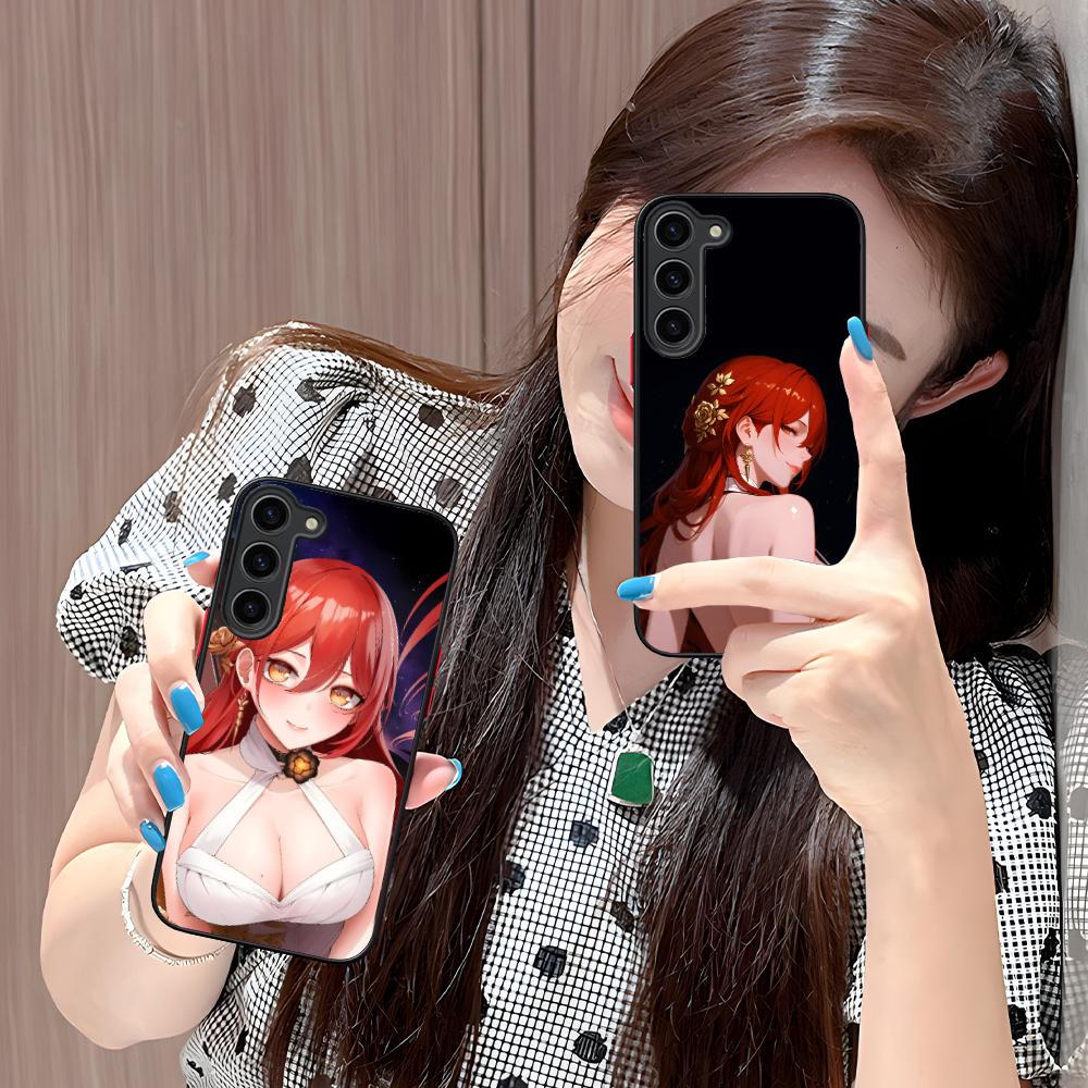 HSR Himeko Silicone Mobile Phone Case for Samsung Galaxy S26 S25 S24 S23 S22 S21 Plus FE Ultra Colorful Cover