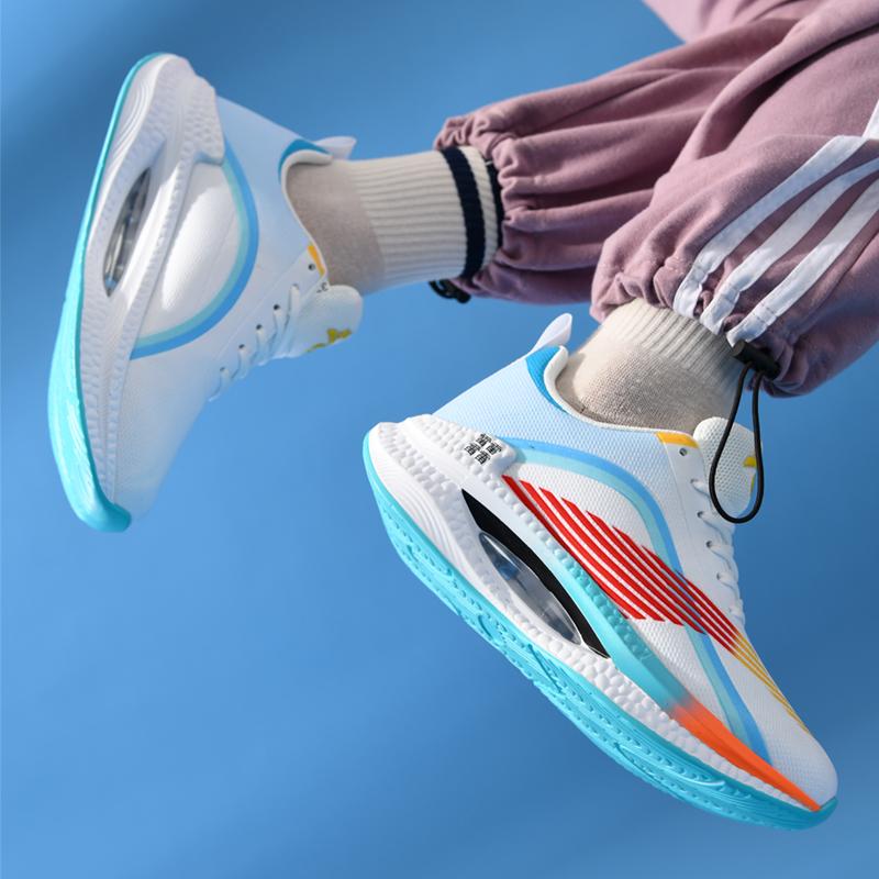 Sneakers Leggere Traspiranti Mesh Traspirante Gomma Cuscino d'Aria Scarpe da Corsa da Coppia Scarpe Outdoor 36-45