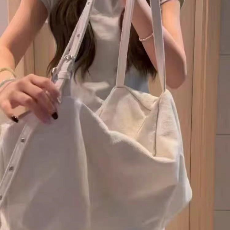 Personalized new large-capacity denim summer lazy casual versatile shoulder underarm handbag