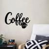 Rustic Metal Coffee Bar Sign 1PC Hanging Metal Wall Decor Coffee Signs for Home Coffee Bar Decoration