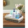 Handmade Woven Seagrass Storage Basket Organizer Bin for Desk Shelf Closet Farmhouse Decor for Snacks & Cosmetics
