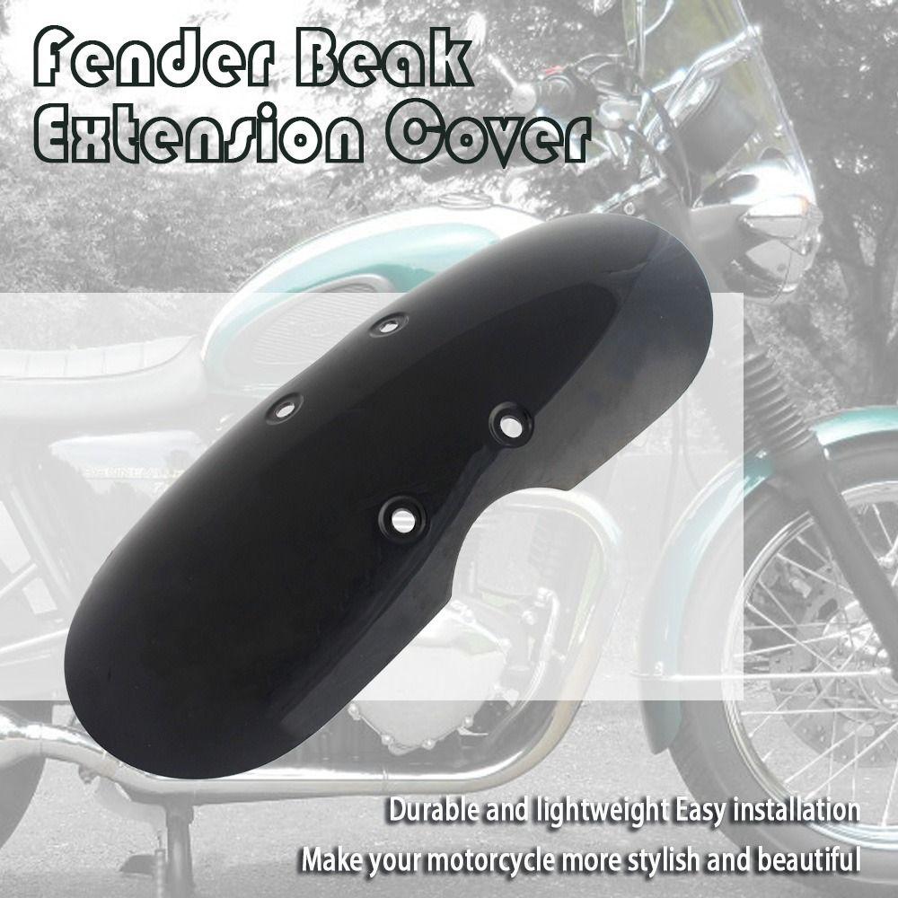 Front Tire Motorcycle Short Front Fender Retro Short Racer Mud Flap Guard For Triumph Bonneville