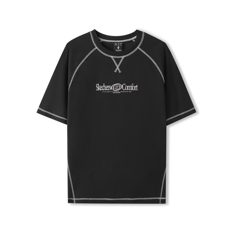 Skechers Unisex Sport Casual Short Sleeve Shirt M