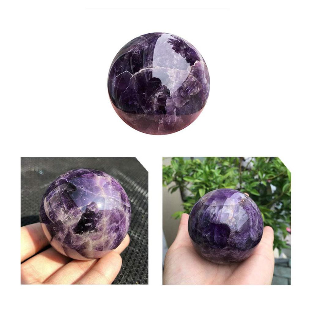 Natural Dreamy Amethyst Ball Amethyst Stone Polished Home Decoration