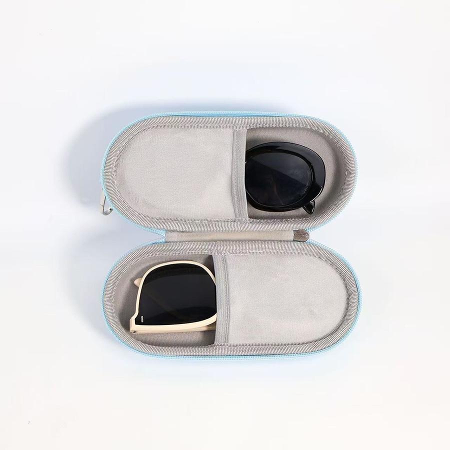 Simple Sunglasses Storage Bag EVA Pressure resistant Waterproof Fashion Portable Handheld Sunglasses Storage Box