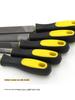 Medium Tooth Steel File Set: Flat, Round, Half-Round, Triangular, Square