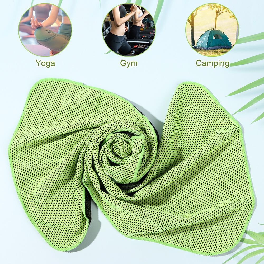 Polyester Quick Dry Towel Soft Microfiber Towel Portable Cooling Towel  Yoga