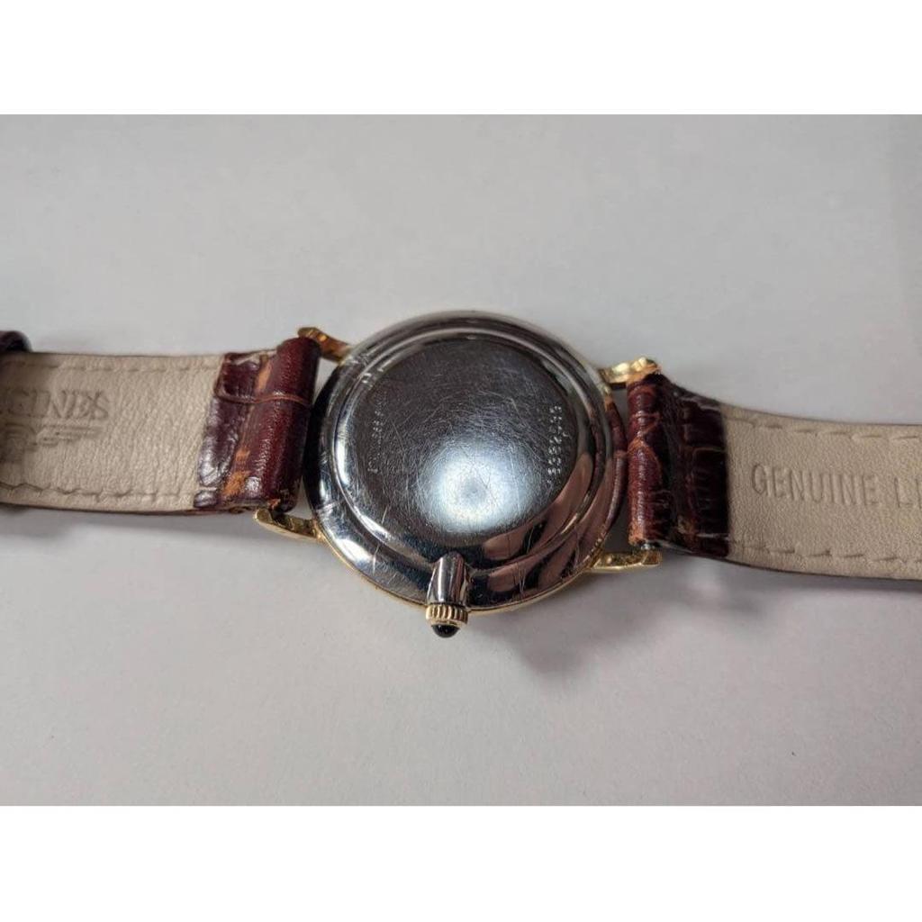 Used Longines 4P Diamond 18K GF Antique Manual Winding Grand Classic