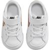 Nike Court Legacy TD White Hemp Baby Sneakers Black DA5382-126