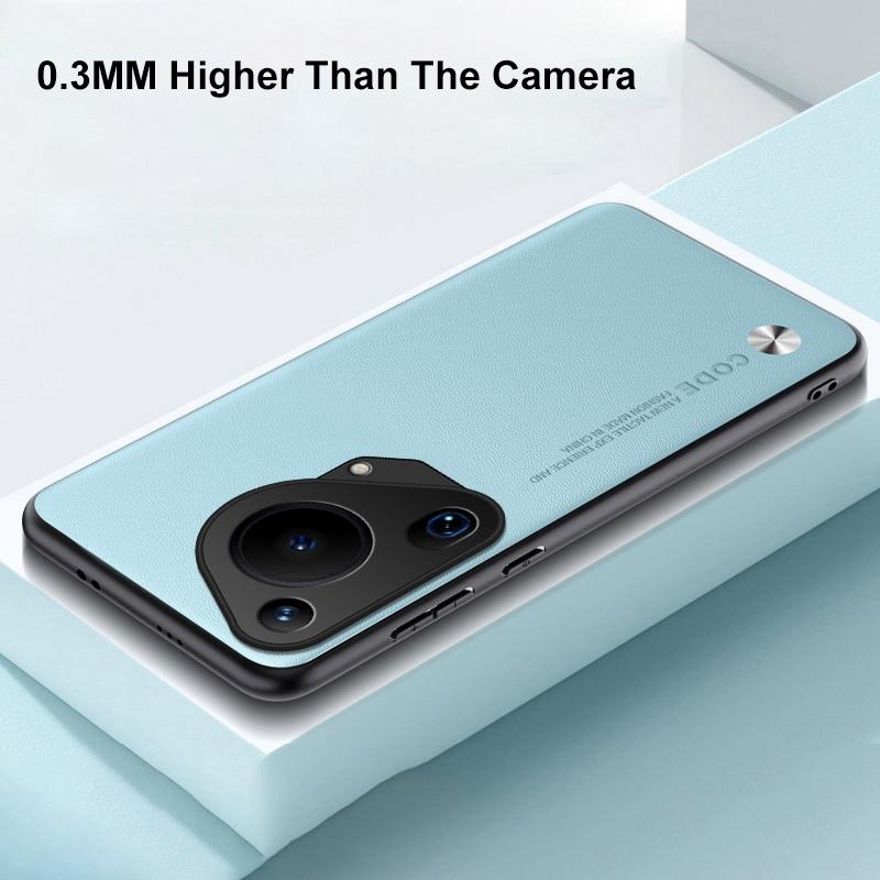 Husă simplă din piele PU pentru Huawei Pura 70 Ultra Husă Mată Silicon Protecție Antishoc Margine Moale Husă Telefon pentru Huawei Pura 70 Pro Plus 70pro+