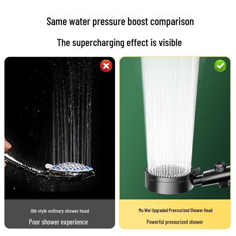 Muvi High-Pressure Multi-Mode Shower Head