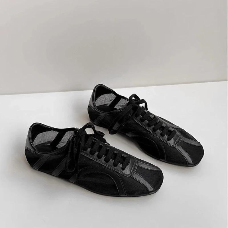 Mesh Flats Crystal Sandals Women Ballet Shoes Summer Sneakers  Trend Casual Loafer Shoes Designer Dress New Sandalias Mujer