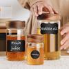 Chalkboard Labels-150pcs Waterproof Reusable Blackboard Stickers with 1 Liquid Chalk Marker for Mason Jars, Parties Decoration, Craft Rooms, Weddings