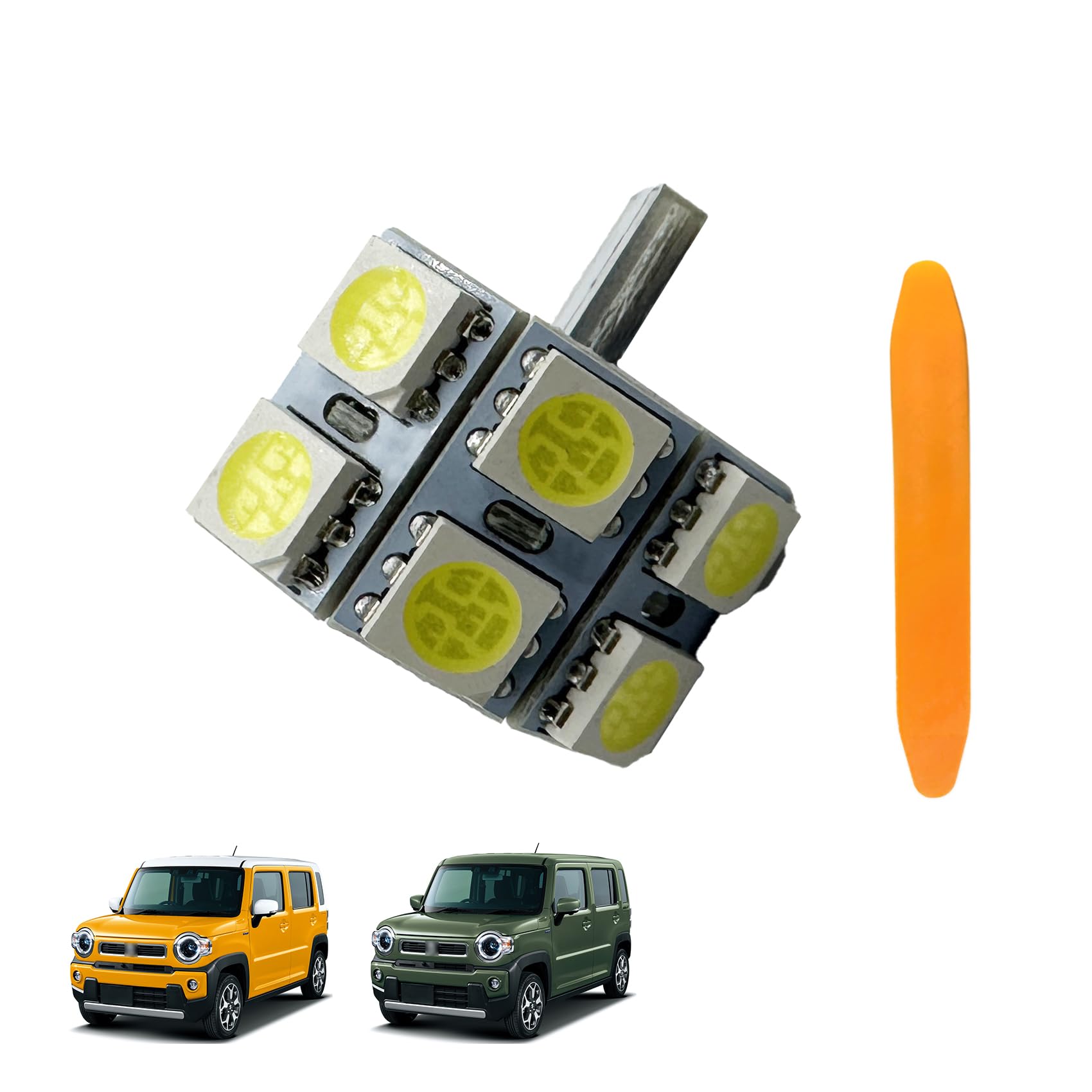 OTORAM Compatible/Replaceable Suzuki Hustler Vehicle Specific Design LED License Lamp