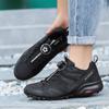 Men Outdoor Hiking Sneakers Climbing Trekking Lace Up Trekking Outdoor Breathable Mountain Bike Shoes Flat Sport Cycling Shoes