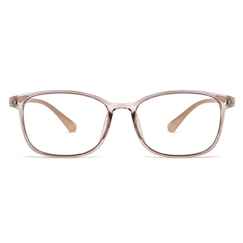 Korean TR6811 Ultralight TR90 Colorful Large Transparent Eyeglass Frame for Students