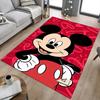 Mickey Mouse Valentine'S Day Carpet For Playroom Bedroom Living Room Sofa Home Decorkids Game Area Rug Nonslip Floor Mat
