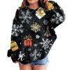 Sweatshirts For Teen Girls Hoodies Long Sleeve Drawstring Pullover Cute Oversized Hoodie Christmas Day