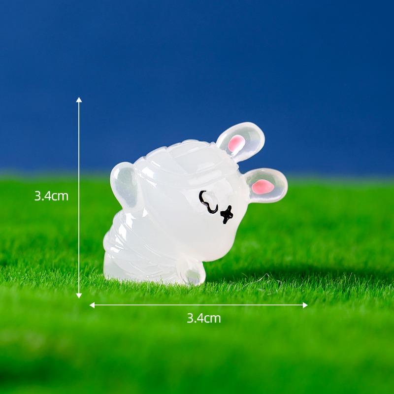 Micro-landscape Luminous Halloween Cute Ghost Devil Pumpkin Decorative Accessories Resin Small Ornaments