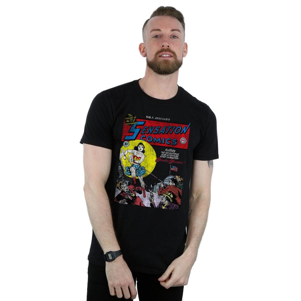 DC Comics Tricou pentru bărbați Wonder Woman Sensation Comics Issue 1 Cover