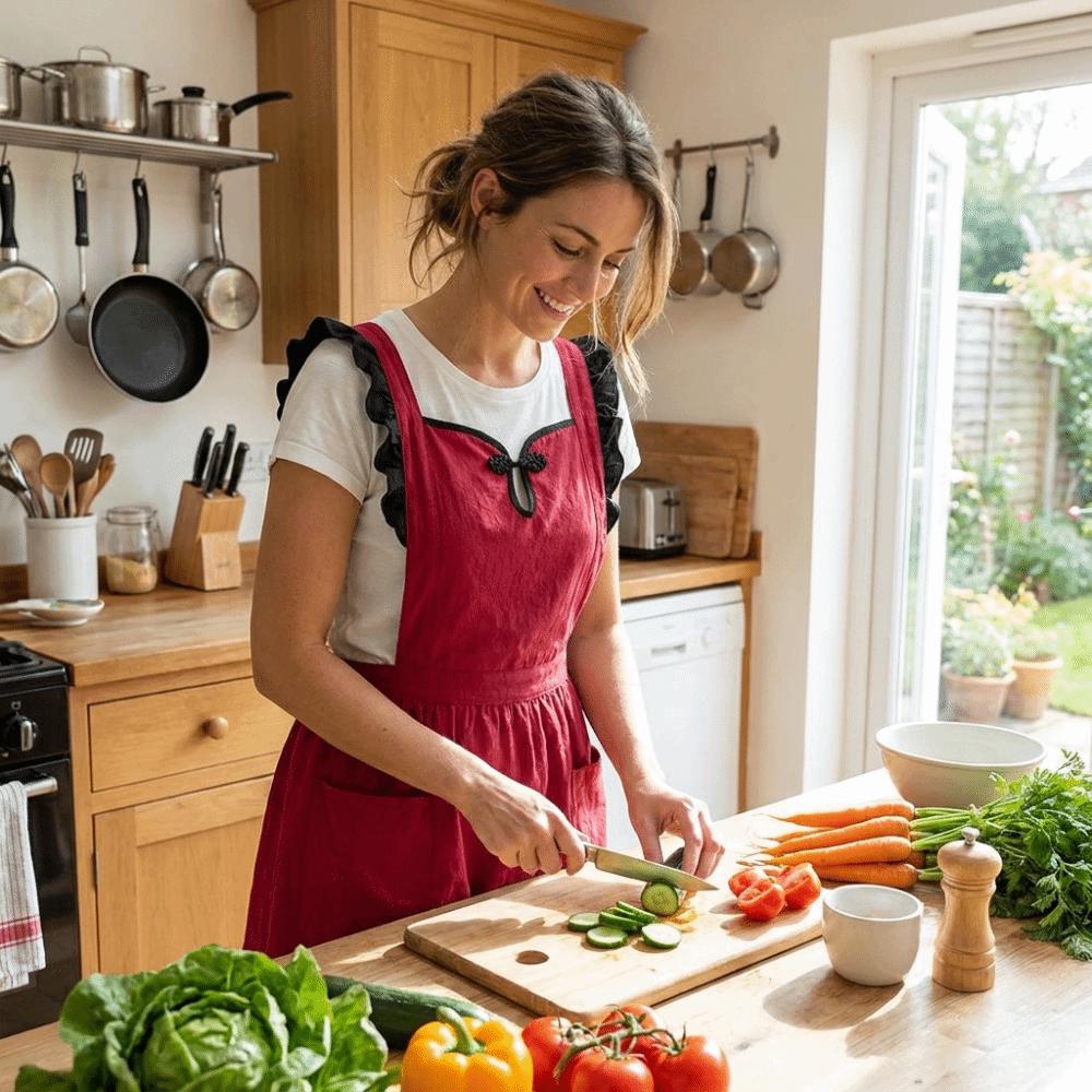 Adjustable Waterproof Apron Breathable Kitchen Apron Creative Cooking Apron  Nail Salons