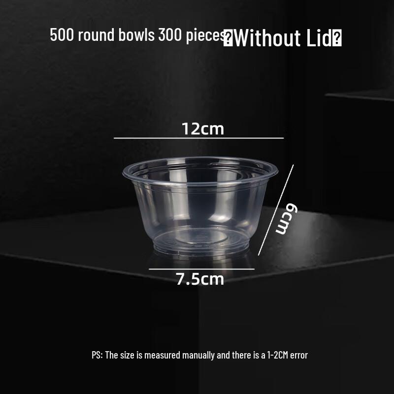 Disposable Round Thickened Take-out Bowl