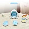 Cute Shark And Small Fish Ceramic Sauce Dish Set Cartoon Design High Aesthetic Value for Home Use Hot Pot Seasoning Dish