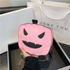 Halloween Funny Pumpkin Bag Fashion Contrast Color Cute Personality Creative Shoulder Crossbody Chain Bag