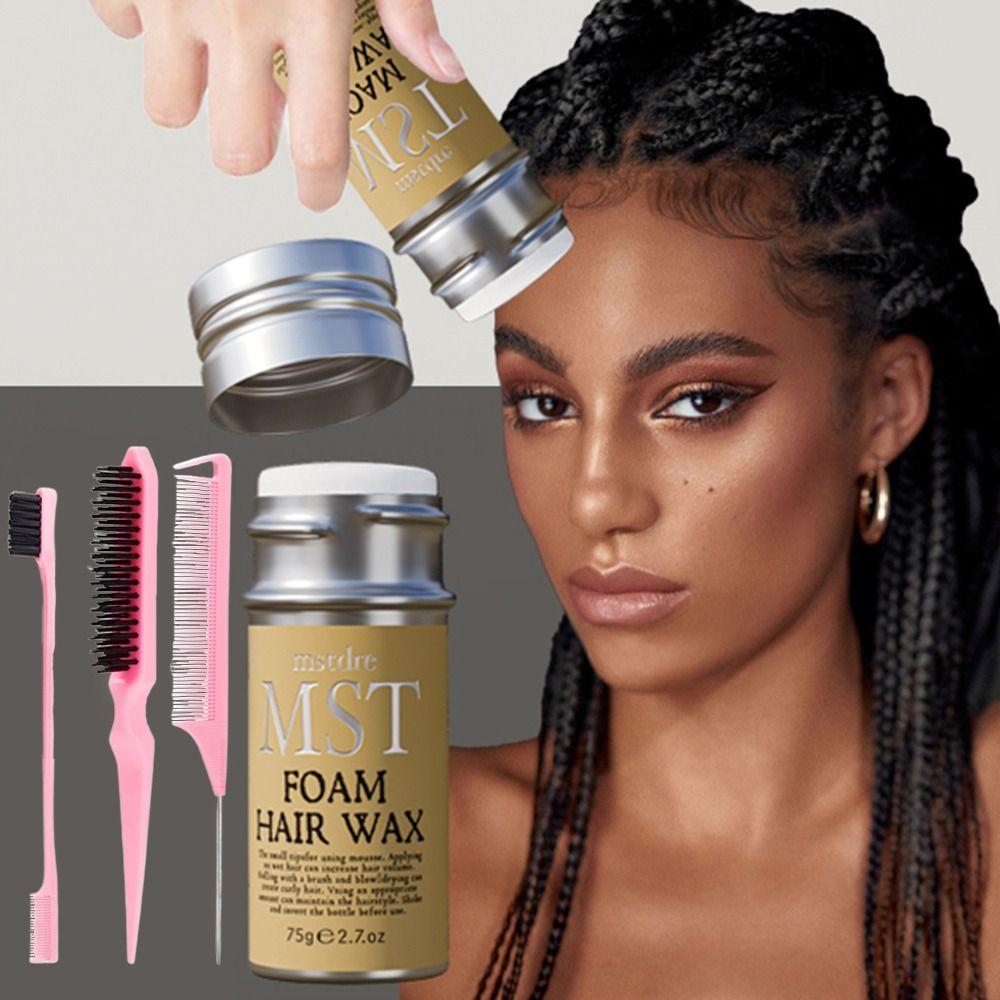 

Довготривала щітка для гладкості країв волосся, аксесуар для волосся у формі пучка для жінок та дітей hair comb set