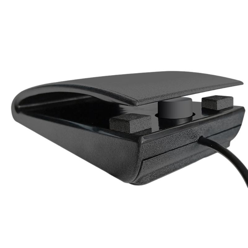 Portable Sustain Pedal for Electronic Instruments Convenient Music Control for Piano,Synthesizer,Hand Roll Piano Players