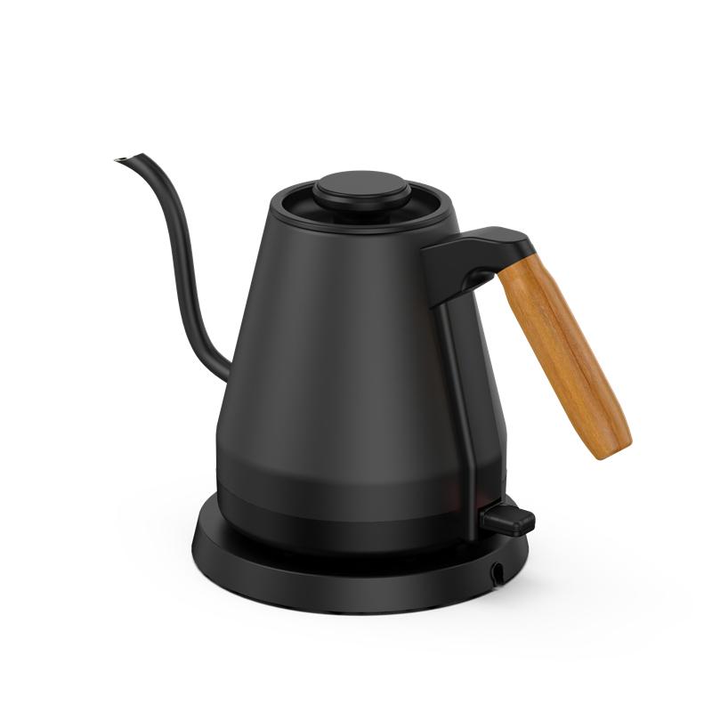 

Электрический чайник 1500 Вт с изогнутой шеей, ручной заваркой кофе, заварочный чайник из нержавеющей стали 304, кувшин с узким горлышком, ручной заваркой кофе, 800 мл EU