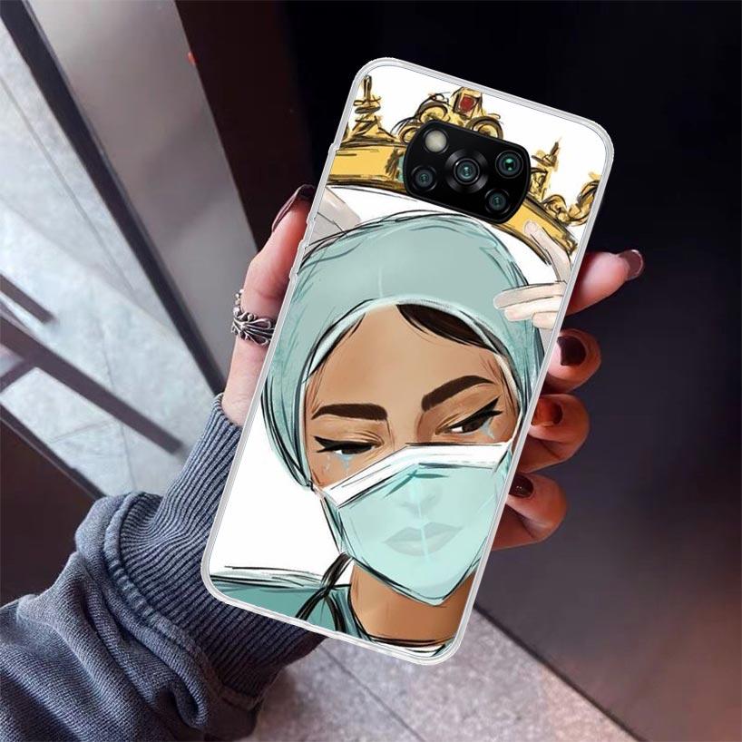 Medicine Nurse Doctor Phone Case For Xiaomi Poco X7 X6 X5 Pro F7 Ultra Redmi 15C 15 13 13C 12 12C 10 10A 10C 9 9A 9C 9T Shell Po