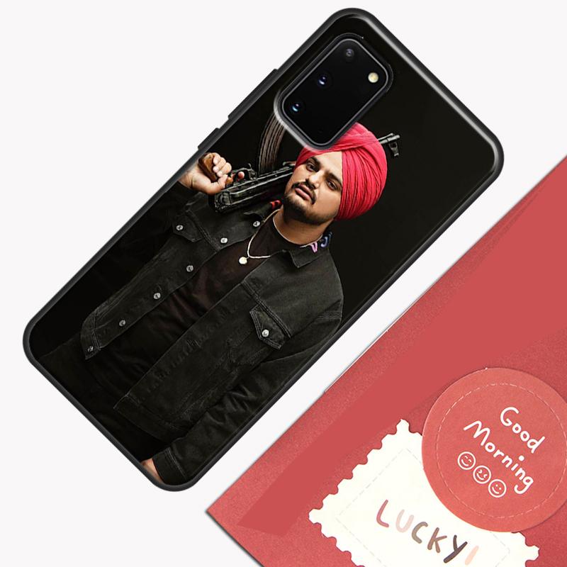 Indian Rapper Sidhu Moose Wala Case For Samsung Galaxy S22 S21 S23 Ultra Note 20 S8 S9 S10 Note 10 Plus S20 FE Back Cover