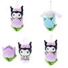 Kuromi My Melody Plush Toy Tulips Keychain Xmas Gift