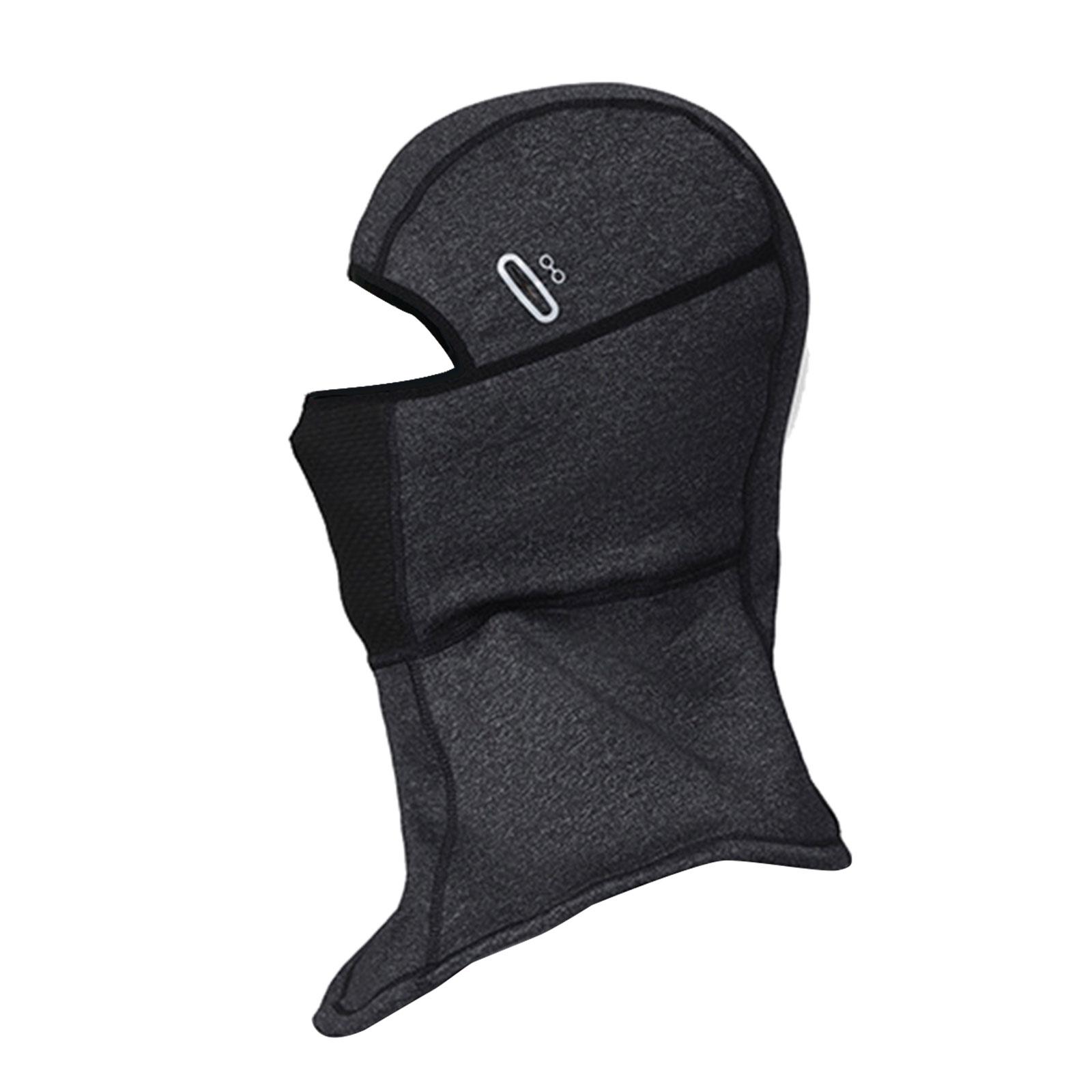 

Insulated Motorcycle Ski Mask Adjustable Fit Winter Biking Face Cover Comfortable for Winter Outdoor Sports Enthusiasts темно серый